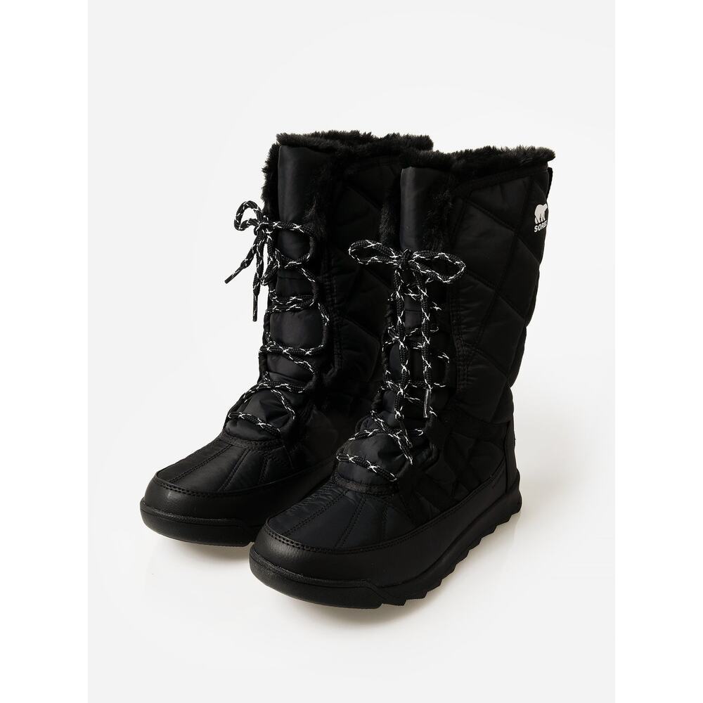 Sorel Whitney II Tall Snow Rain Ice Cold Weather Boots Black Size 11 Waterproof
